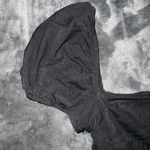 Princess Polly City Lights Crop Top in Black Size 4 - Picture 7 of 10